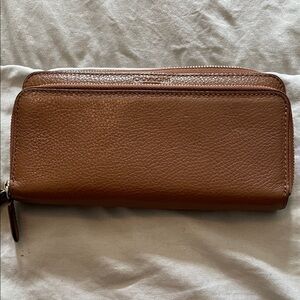 Coach Tan Leather Women’s Wallet